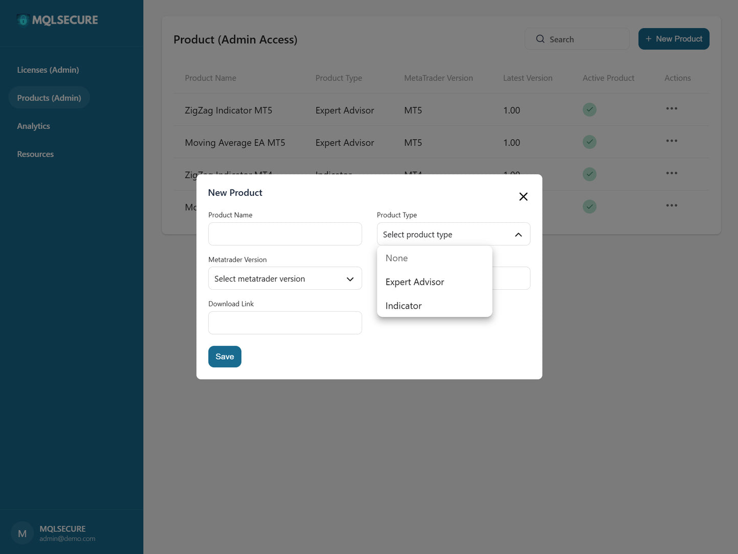 MQLSecure Remote Licensing System